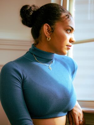 Indo-western crop top